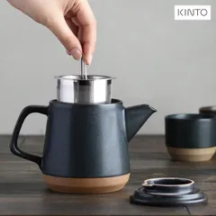 ★送料無料(一部除く)★新品★ 急須 ポット 日本製 磁器 波佐見焼 シンプル 電子レンジ対応 セラミックラボ ティーポット 500ml キントー kinto 【toh-333777】のサムネイル