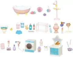 【中古】トレーディングフィギュア 全8種セット 「LittleTwinStars キラキラゆめいろバスタイム」