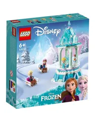 レゴ(LEGO) ディズニープリンセス アナとエルサのまほうのメリーゴーランド おもちゃ 玩具 プレゼント 誕生日 ブロック 知育 クリスマス 女の子 男の子 子供 6歳 7歳 8歳 9歳 ごっこ遊び おままごと ディズニー グッズ 43218