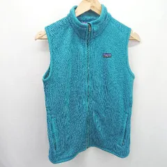 ◇ ⊇ patagonia パタゴニア ハイブランド ノースリーブ ウールニットベスト サイズM ライトブルー系 レディース E  【1507250003328】のサムネイル