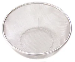 【在庫処分】パール金属 グッティ ステンレス製 ボール型 ザル 24cm H-5910