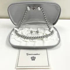 エターナルパール　ネックレス　イヤリング　2点セット　品質保証書付き