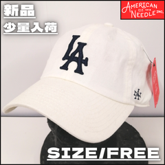 【新作】【AMERICAN NEEDLE／アメリカンニードル・LA CAP（オフホワイト）】ストリートファッション カジュアル 古着MIX スポーツ 野球 ベースボール ロサンゼルス HIPHOP ユニセックス 新品 新作入荷 少量入荷SMU674Ｄ-LA