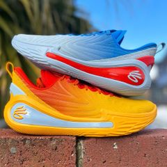 UNDER ARMOUR CURRY 12 'WHAT THE BAY' アンダーアーマー カリー 12 【MEN'S】 blue calm/blue atlantis/dark orange 6006146-453
