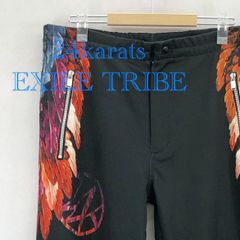 24Karats EXILE TRIBE PERFECT YEAR 2014 24カラッツ エグザイル トライブ トラック パンツ 242280 ジャージ M ブラック プリント メンズ
