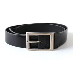【✨大人気】 PRADA プラダ　ベルト　ブラック　サッシュベルト　レザー　金具 三越伊勢丹 | PRADA/プラダ_Men通販 | サフィアーノレザーx