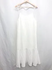 ◇ ◎●未使用● ⊂ RETROGIRL レトロガール ロング ワンピース サイズL ホワイト系 レディース E  【1412090016813】