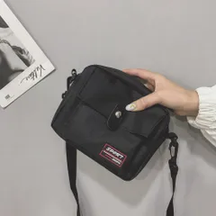 ☆ ブラック ☆ ミニバッグ ショルダー カジュアル mmsquareb25g キャンバス ショルダーバッグ ミニ ミニショルダーバッグ ミニショルダーバック ミニショルダー 肩掛けバッグ 軽量 軽い 帆布 横型 ショルダー 斜めかけ 肩掛け 小さい 小さめ