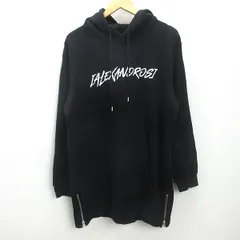 Alexandros パーカー ALEXANDROS] フーディー パーカー Lサイズ 黒色 アレキサンド