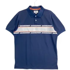 サイズ：6 JACK BUNNY ジャックバニー  半袖ポロシャツ  ネイビー系 [240101450900] ゴルフウェア メンズ ストスト