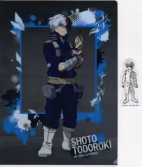 【中古】クリアファイル 轟焦凍 A4クリアファイル＆ステッカー 「一番くじ 僕のヒーローアカデミア -連なる星霜-」 H賞