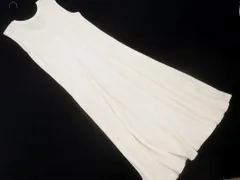 Ungrid アングリッド ワッフル ノースリーブ マキシ ワンピース sizeF/白 ■◆ レディース