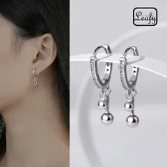 ボールチェーン フレンチピアス ボール パヴェ セッティング 微細ダイヤ キュービックジルコニア  フレンチフック シンプル 上品 輝き抜群 レディース アクセサリー お出かけ デート オフィス プレゼント ギフト 母の日 誕生日 送料無料 即購入OK