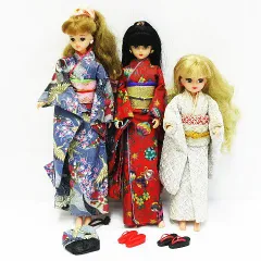タカラ ジェニー　桂由美プロデュースきもの　ジェニー、ナオミ、桂由美ちゃんセット タカラ ジェニー 桂由美プロデュースきもの ジェニー、ナオミ