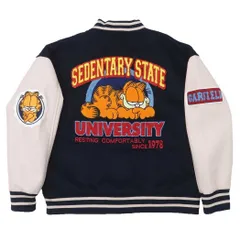 ガーフィールド アウター レディース スタジャン レスティングガーフィールド L 丸眞 プレゼント スカジャン オーバーサイズ キャラクター グッズ 