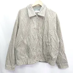 ◇ ⊇ WYM<!-利用不可文字-!>LIDNM ウィム バイ リドム 綿混合 長袖 ジャケット サイズM グレー系 レディース E  【1409240013235】