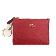 〇〇COACH コーチ コインケース パスケース 57841 レッド