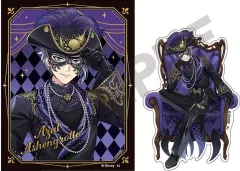 【中古】シール・ステッカー アズール・アーシェングロット(マスカレードドレスver.) 「ディズニー ツイステッドワンダーランド トレーディングステッカー(2枚入)」