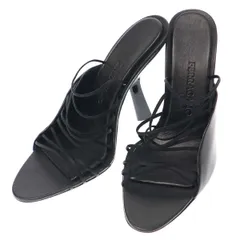 FERRAGAMO フェラガモ ミュールサンダル  ブラック 7