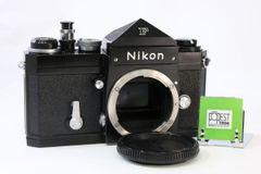 【動作保証・点検済】良品■Nikon F アイレベル ブラックボディ 725万番台+AR-1■シャッター全速完動■G87