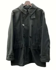 ポストオーバーオールズ×akiz コラボベージュ ジャケットブルゾンL