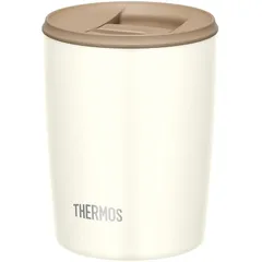 【特価商品】サーモス 真空断熱タンブラー フタ付き 300ml ホワイト JDP-300 WH