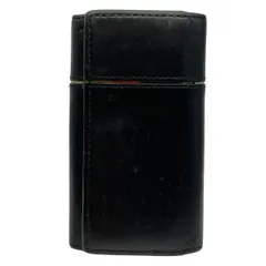 Paul Smith ポールスミス 4連 キーケース キーリング コンパクト レザー ブラック