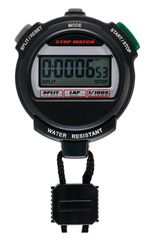 【特価セール】スポーツ アラーム ラップ デジタル カウントダウン ストップウォッチ タイマー ブラック CREPHA(クレファー) TEV-4013-BK