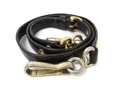 ■美品■ COACH コーチ パテントレザー バッグ用 ショルダーストラップ 斜め掛け 肩掛け ブラウン系 DK2327