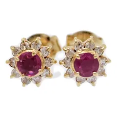 2025年最新】ルビーピアス ダイヤモンド イエローゴールドk18の人気  