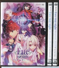 극장판 Fate/stay night Heaven's Feel 전 3권 세트/DVD 중고 렌탈 떨어짐/c7039