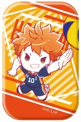 【中古】バッジ・ビンズ 日向翔陽 「ハイキュー!! GraffArt トレーディングスクエア缶バッジ」