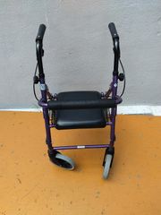 送料無料（一部地域を除く）　歩行器　ハッピーミニ・パープル　KM-25-0809-18