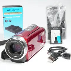 JVC　ビデオカメラ Everio GZ-HM33-R 　エブリオ ビデオカメラ Everio GZ-HM33-w