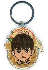 【中古】クリアファイル 佐野玲於(GENERATIONS) プチキャラメタルキーホルダー 2019正月ver. EXILE TRIBE STATION オンラインカプセル