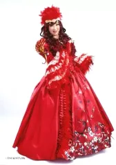 【中古】生写真(女性) 五東由衣(カラヴィンカ)/全身・衣装赤・キャラクターショット/「2.5次元ダンスライブ『ツキウタ。』ステージ 第5幕『Rabbits Kingdom』」ブロマイド