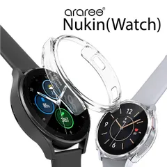 Galaxy Watch4 44mm ケース クリア 耐衝撃 薄型 軽量 カバー スリム 衝撃 吸収 傷防止 保護 アクセサリー クリアケース ギャラクシーウォッチ4 araree Nukinのサムネイル
