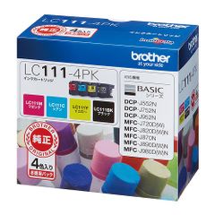 Brother LC411 4PK インクカートリッジセット 4色 3箱セット - メルカリ