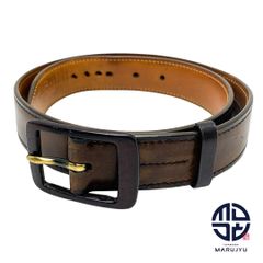 ベルルッティ オルガ期 ベルト ヴェネチアレザー シルバーバックル 美