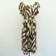 ウイークエンドマックスマーラ Weekend Max Mara ワンピース オフスリーブ 総柄 シルク混 [s915541]
