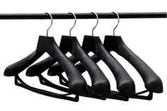 【在庫処分】スーツハンガー ジャケットハンガー【安心の日本製】便利仕様 TOKYOHANGER 滑り止め加工 型崩れ防止 高級仕立て 丈夫な作り『NO880 M(幅41.5cm) 4本セット』東京ハンガー