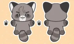 SEVENTEEN(セブンティーン・セブチ) エスクプス(S.COUPS・スンチョル) 人形 ぬいぐるみ ぬい ラクー