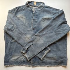 【数量限定】メンズデニムジャケット　カジュアル　ストリートウェア　アウター　スタンダードカラー　長袖　高級コート　韓国　韓国ファッション　XLサイズ　冬春秋