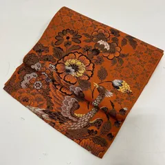 ZY-615 名古屋帯 刺繍 パールトーン加工 松葉仕立て 名品