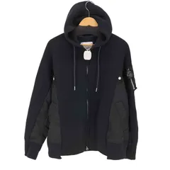 サカイ Sacai 20AW Sponge Sweat MA-1 Zip Hoodie メンズ JPN：1 のサムネイル