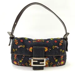 FENDI 刺繍 ビーズ マンマバケット バッグ FENDI】フェンディ『ビーズ刺繍 マンマバケット』レディース