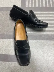 ⭐︎付属品付き⭐︎TOD’S トッズ 黒 エナメル フラットシューズ バレエシューズ トッズ シューズ バレエシューズ レディース ショッキングピンク