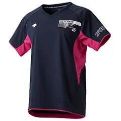 デサント(DESCENTE) バレーボール 半袖ウィンドブレーカー スポーツマジック はっ水 DVWOJK30 レディース ネイビー Sサイズ