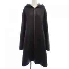 美品 セオリー theory メリノムートン リバーシブル コート ネイビー Theory - Theory リバーシブル ムートンコート 定価34.7万円の
