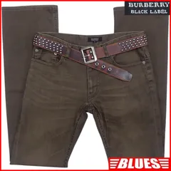 BURBERRY BLACK LABE 廃盤 バーバリーブラックレーベル ジーンズ デニム W30 メンズ バーバリー 茶 ジーパン バーバリー_ウエスト73cmから77cm一覧←SEULB屋着古← TY3863